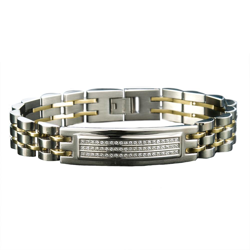 Daniel Steiger Metropolitan Two-Tone Bracelet