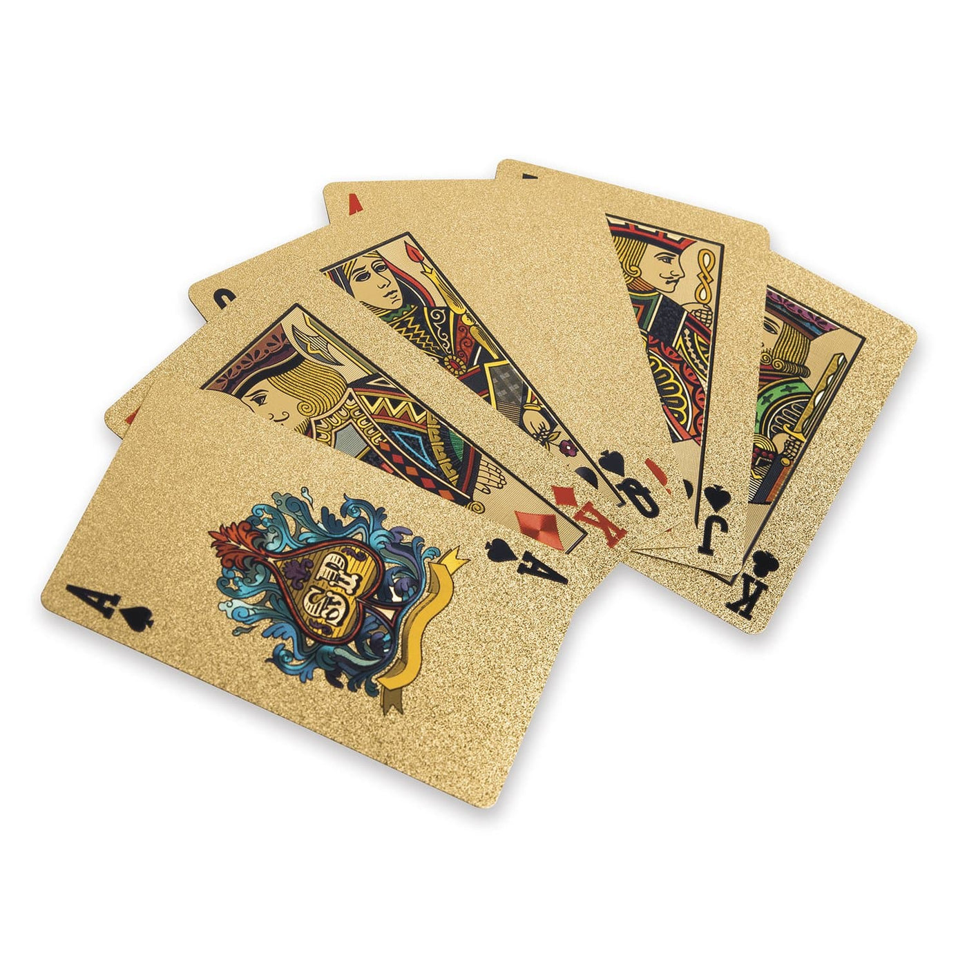 Daniel Steiger 24K Gold & Diamond Playing Cards