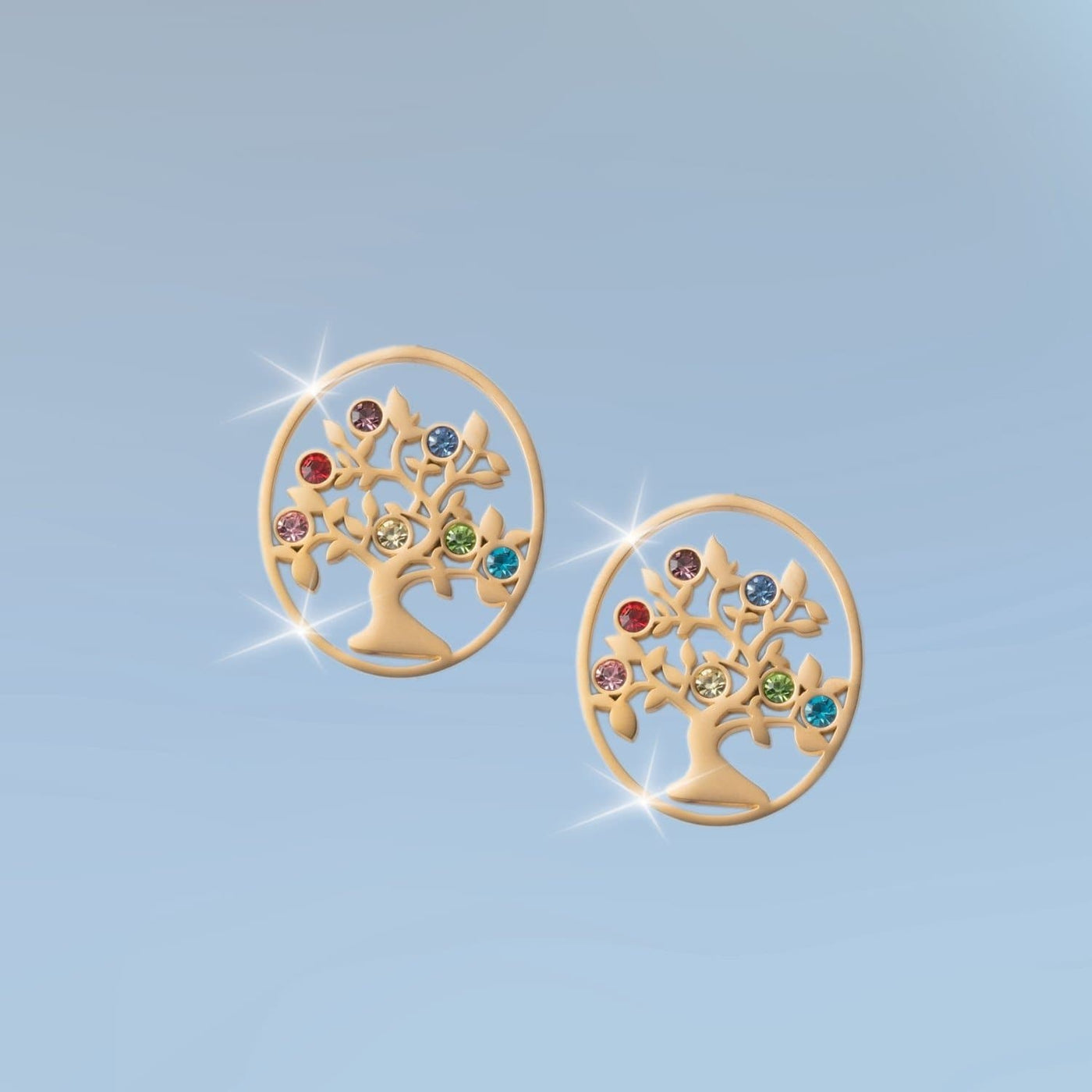 Daniel Steiger Tree Of Life Earrings