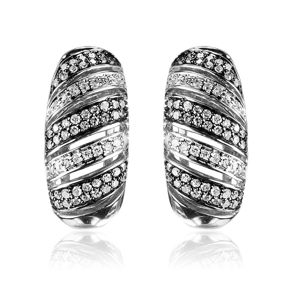 Daniel Steiger Geneva Diamond Earrings