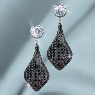 Daniel Steiger Micro Pave Drop Earrings