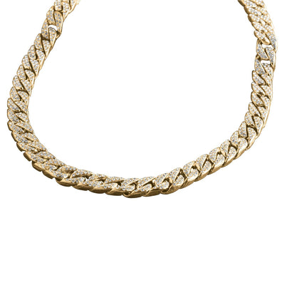 Daniel Steiger Logan Curb Gold Necklace