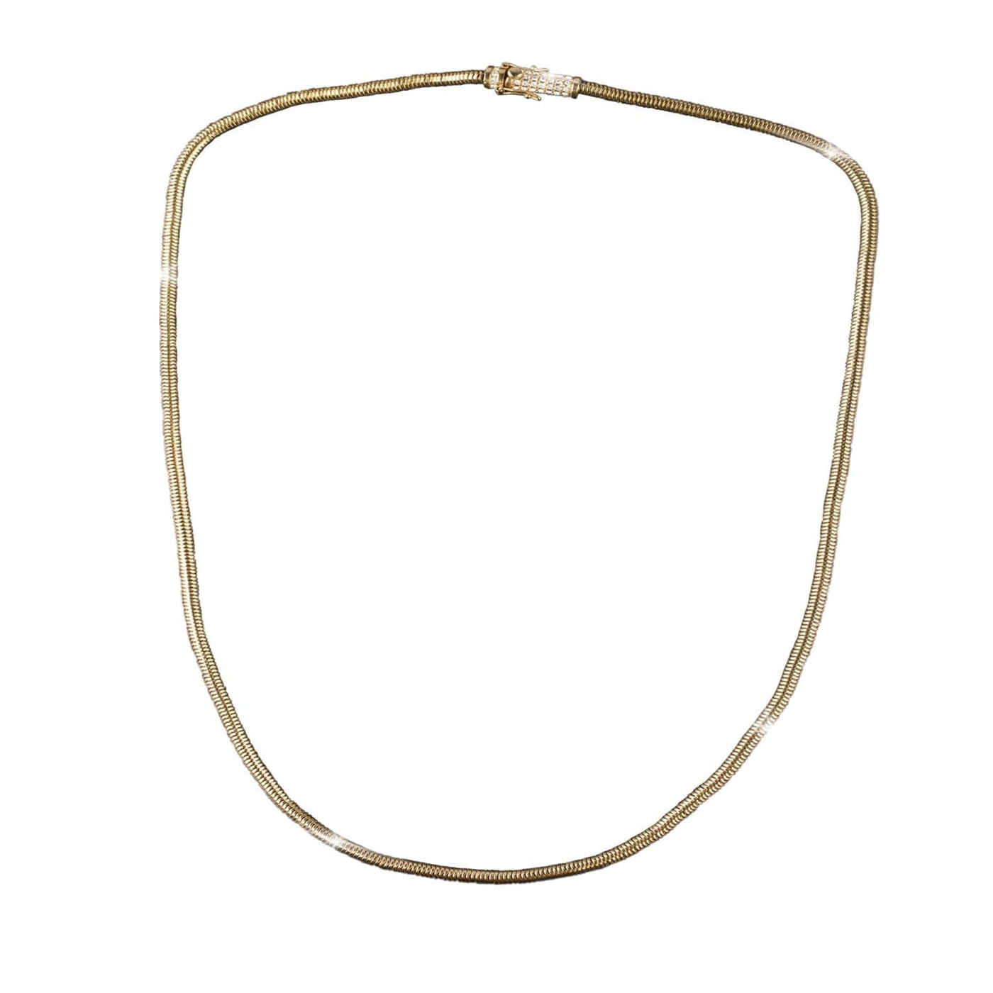 Daniel Steiger Golden Snake Chain Necklace
