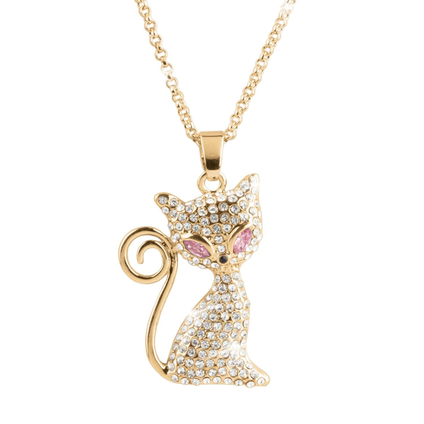 Daniel Steiger Crystelle Alley Cat Pendant