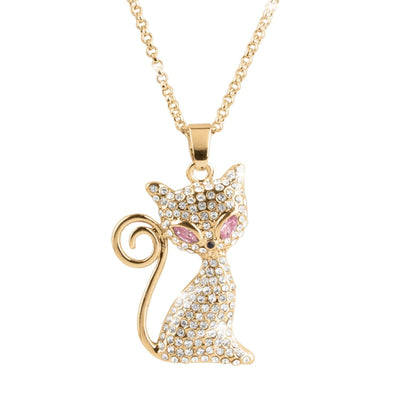 Daniel Steiger Crystelle Alley Cat Pendant