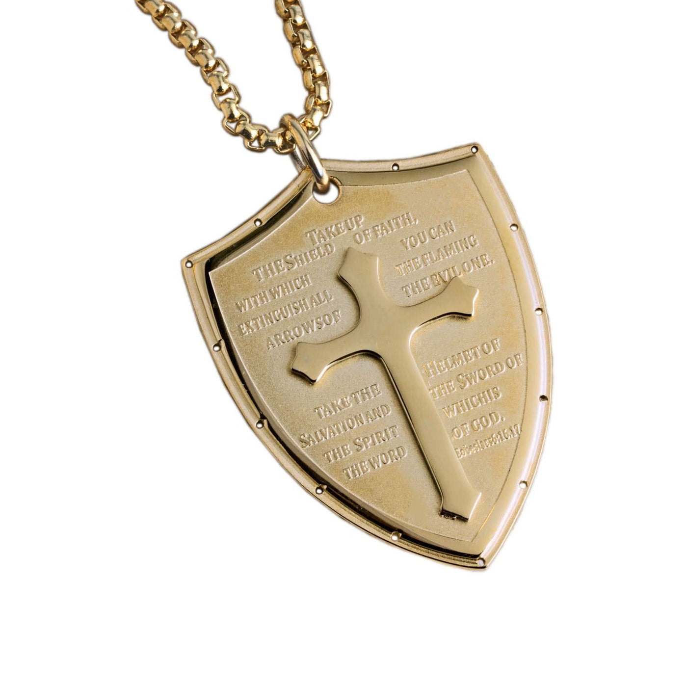 Daniel Steiger Shield Of Faith Pendant