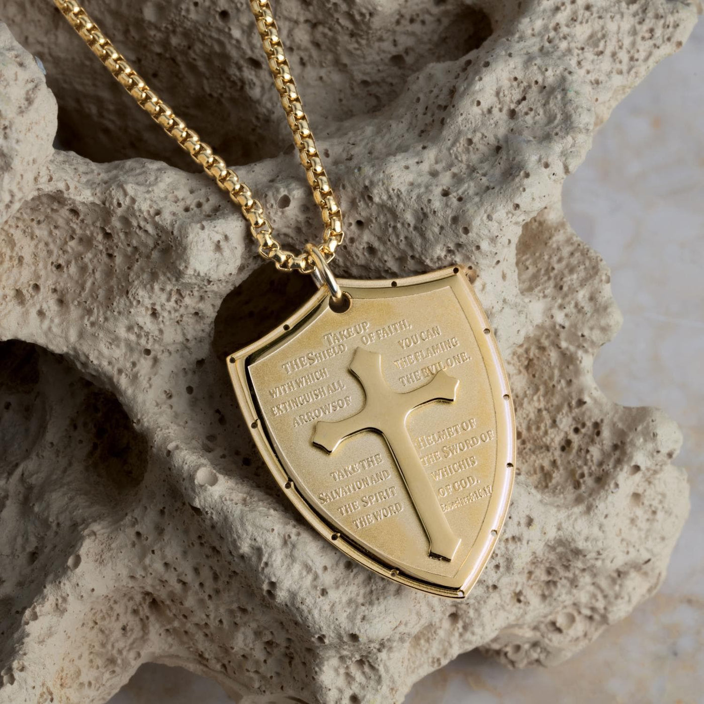 Daniel Steiger Shield Of Faith Pendant