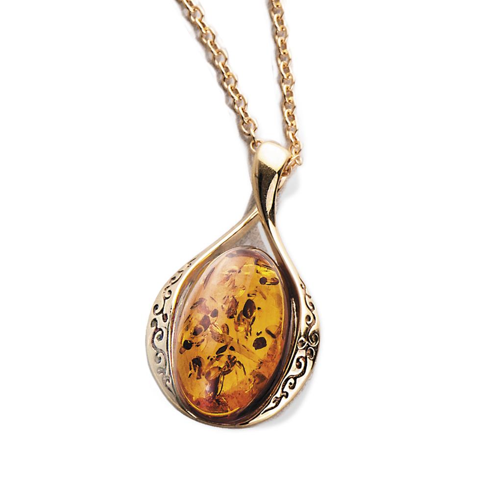 Daniel Steiger Baltic Amber Pendant