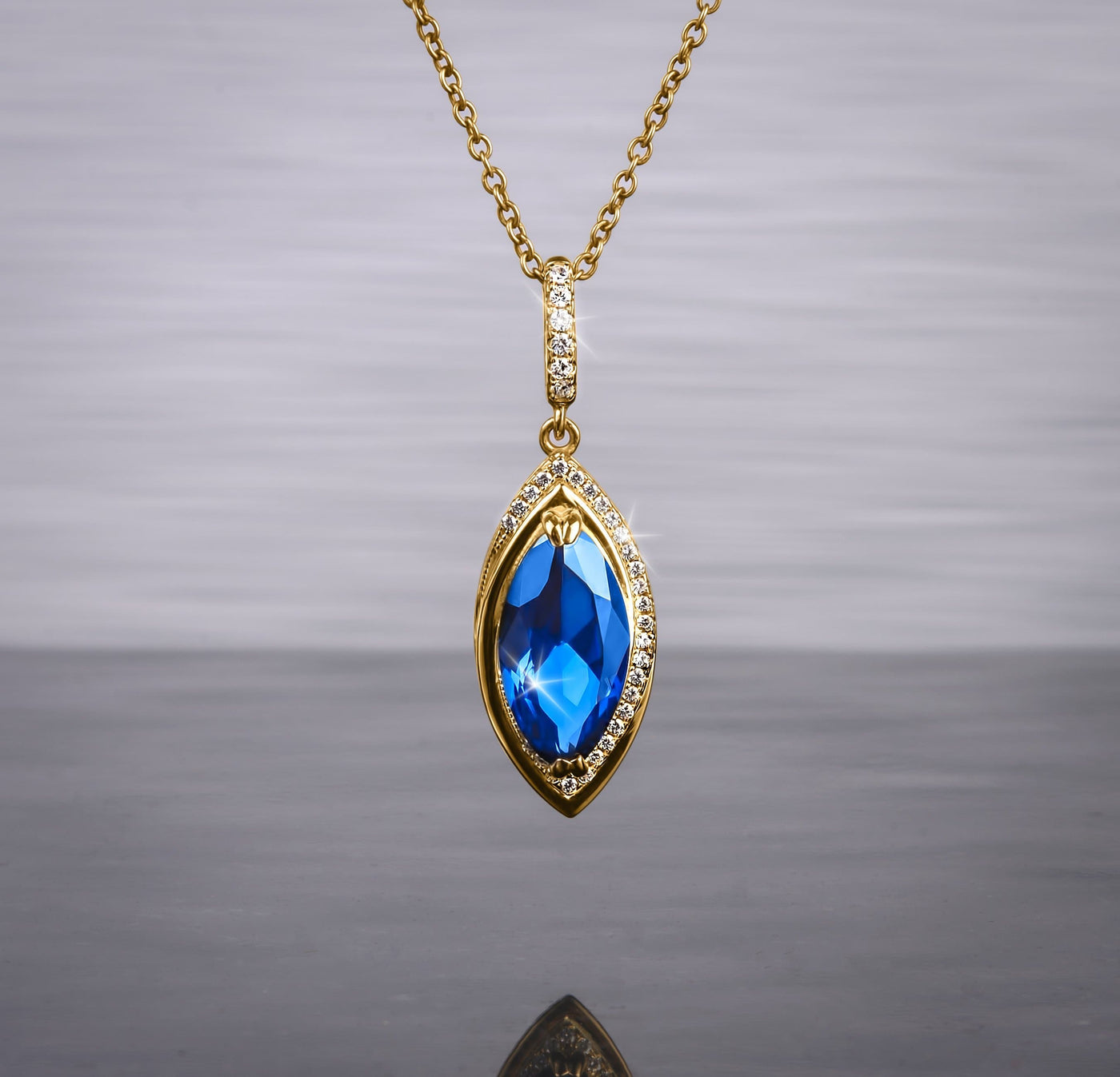 Daniel Steiger Ceylon Marquis Pendant