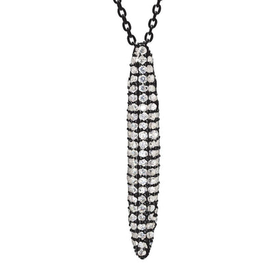 Daniel Steiger Dash Black Rhodium Pendant