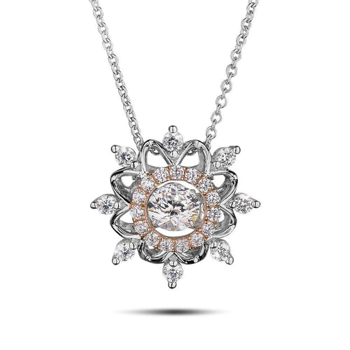 Daniel Steiger Dancing Snowflake Pendant