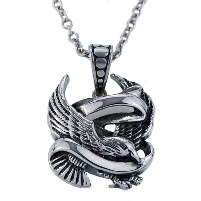 Daniel Steiger Steel Eagle Pendant