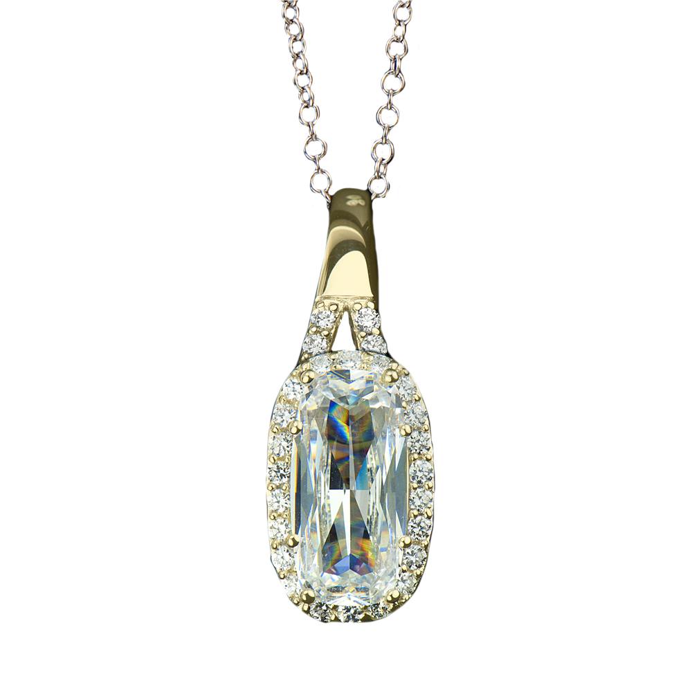 Daniel Steiger Glacier Collection Gold Pendant