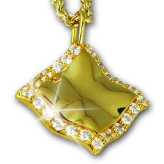 Daniel Steiger Paris Scarf Gold Pendant