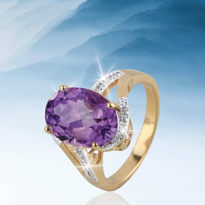 Daniel Steiger Lilac Mist Amethyst Ring