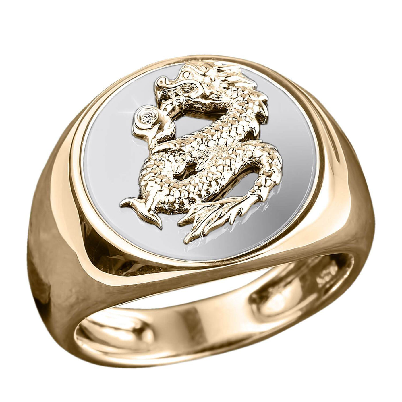 Daniel Steiger Dragon Emperor White Ring