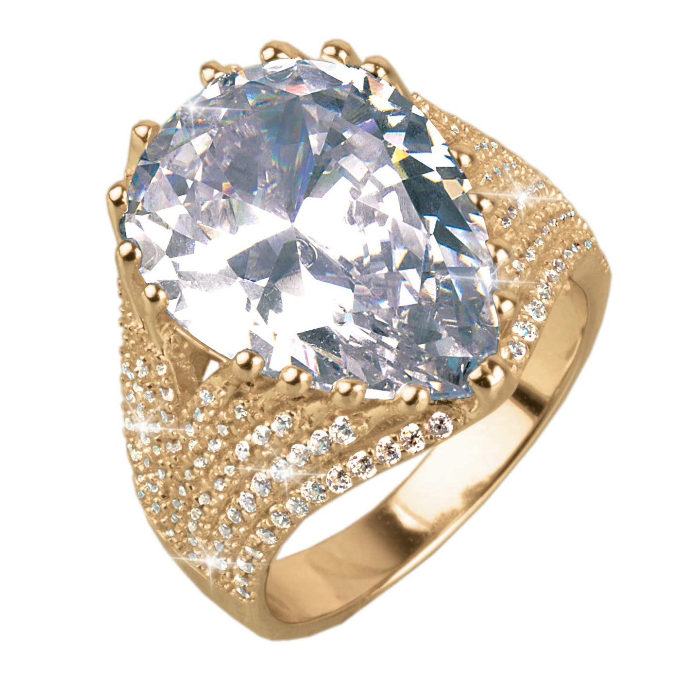 Daniel Steiger Pearshape Aria Ring