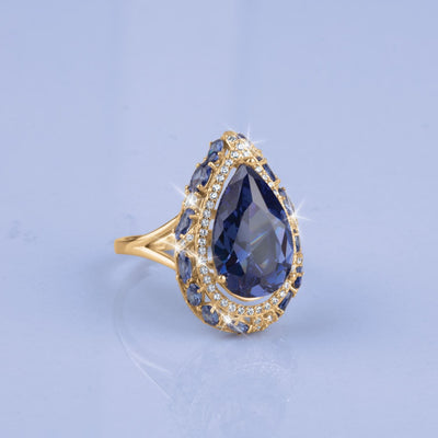 Daniel Steiger Blue Fairytale Ladies Ring