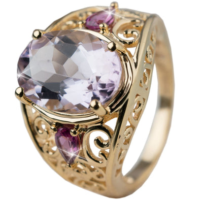 Daniel Steiger Adore Pink Amethyst Ring