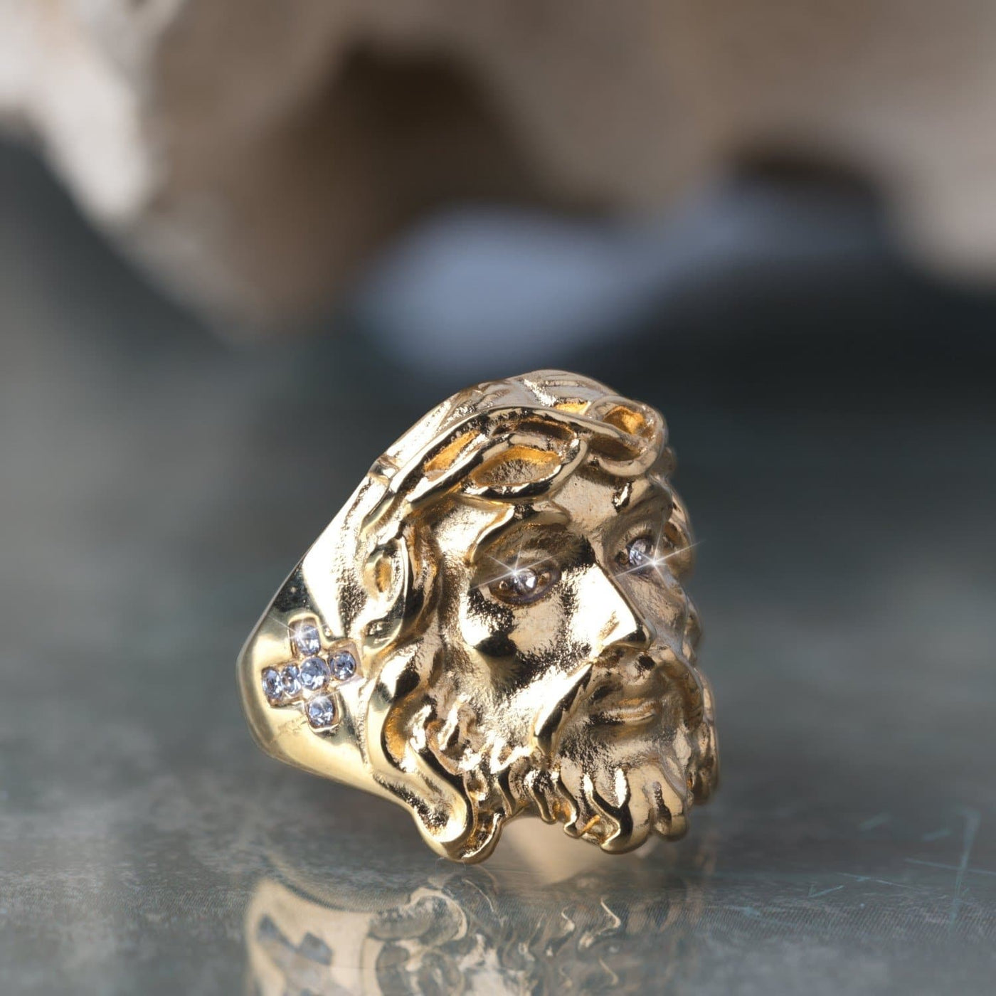 Daniel Steiger Face Of Jesus Ring