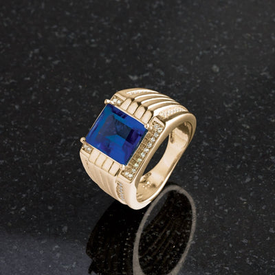 Daniel Steiger Blue Ice Men's Ring