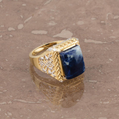 Daniel Steiger Sodalite Men's Ring