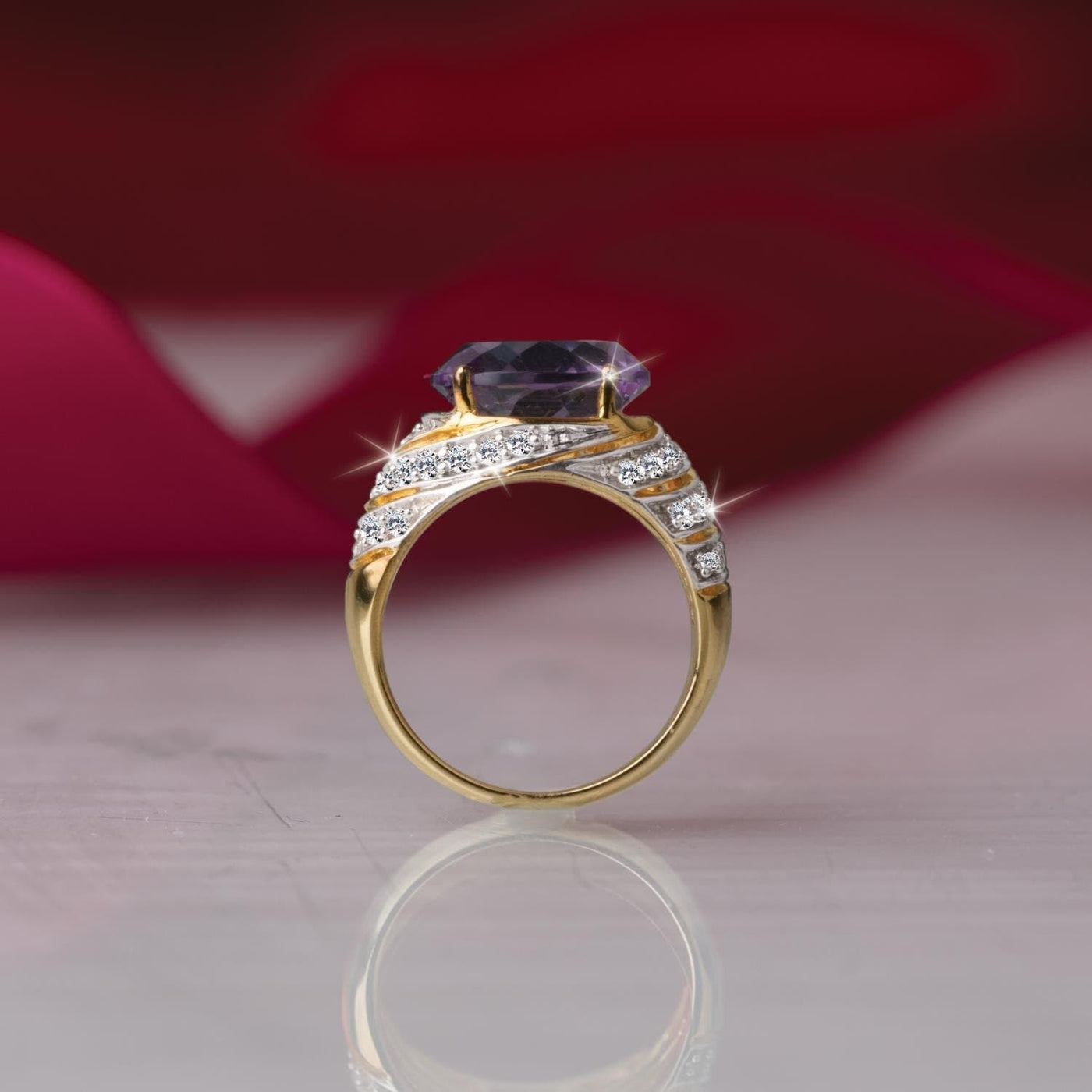 Daniel Steiger Kiki Amethyst Ring