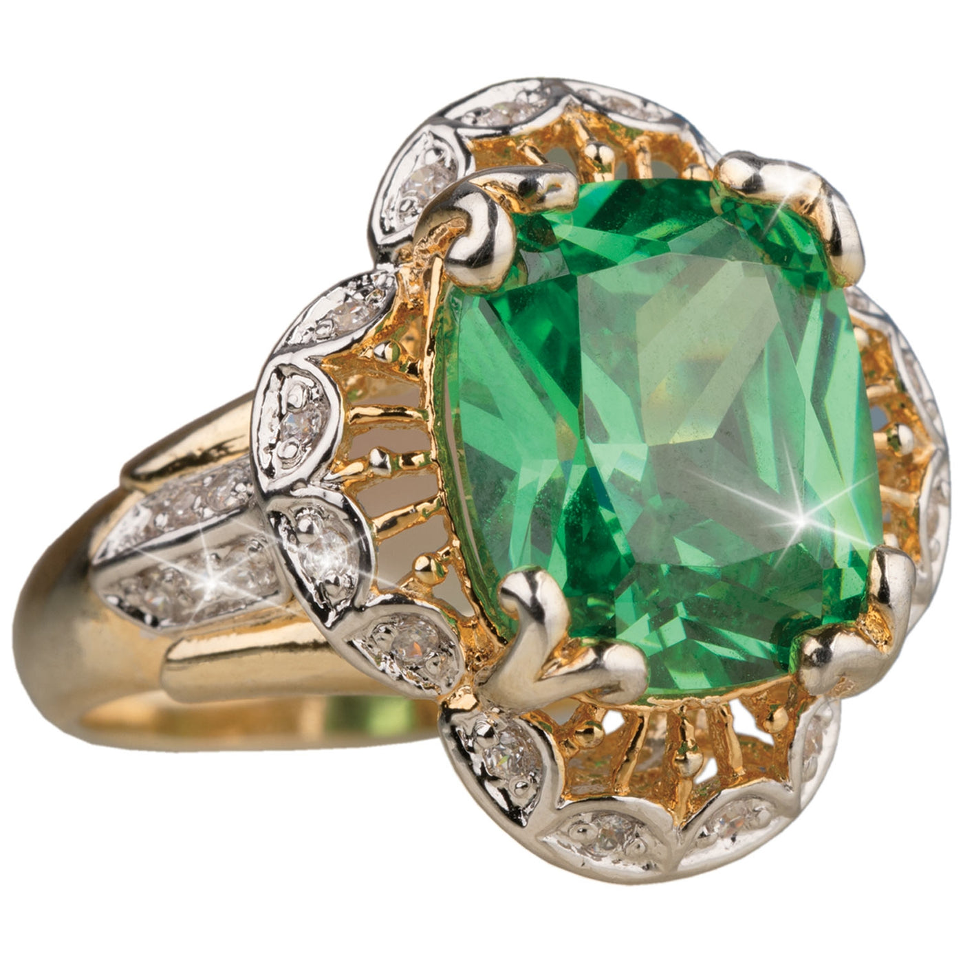 Daniel Steiger Duchess Emerald Green Ring