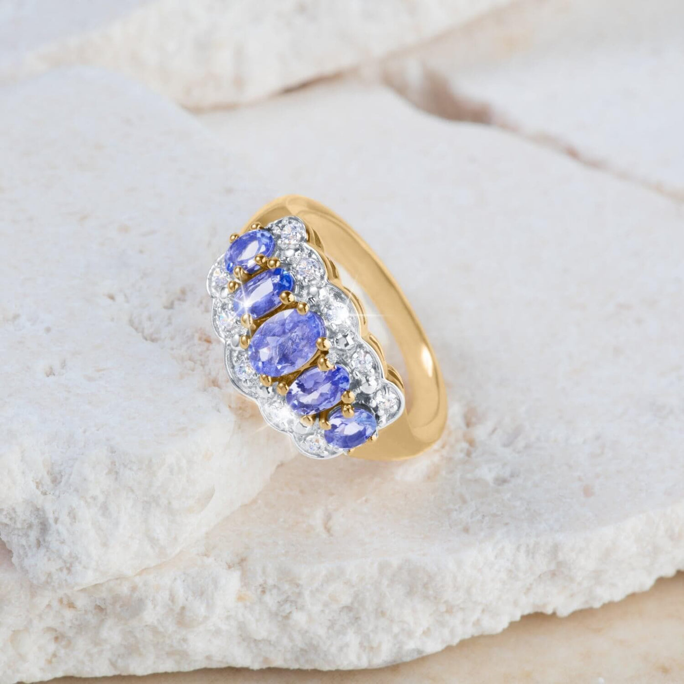 Daniel Steiger Tanzanite Delight Ring