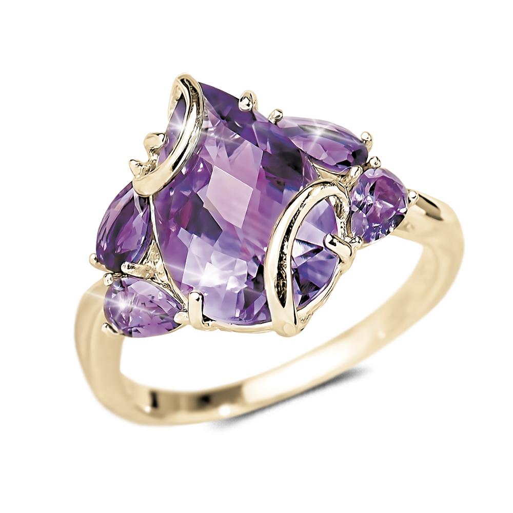 Daniel Steiger Amethyst Vine Ring