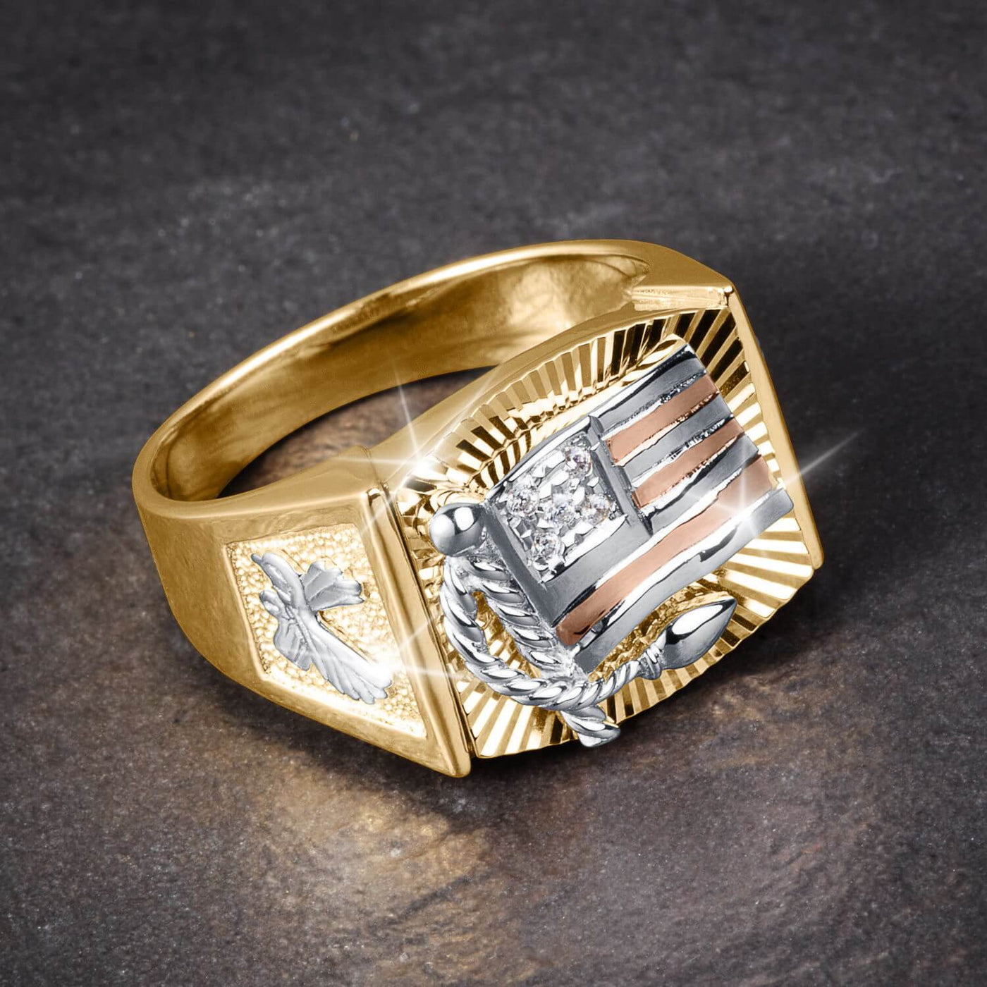 Daniel Steiger American Pride Men's Ring