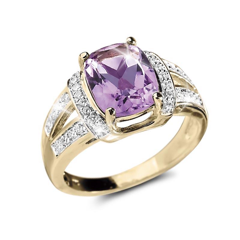 Daniel Steiger Paramus Amethyst Ring