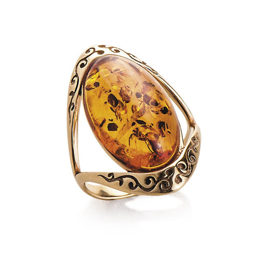 Daniel Steiger Baltic Amber Ring