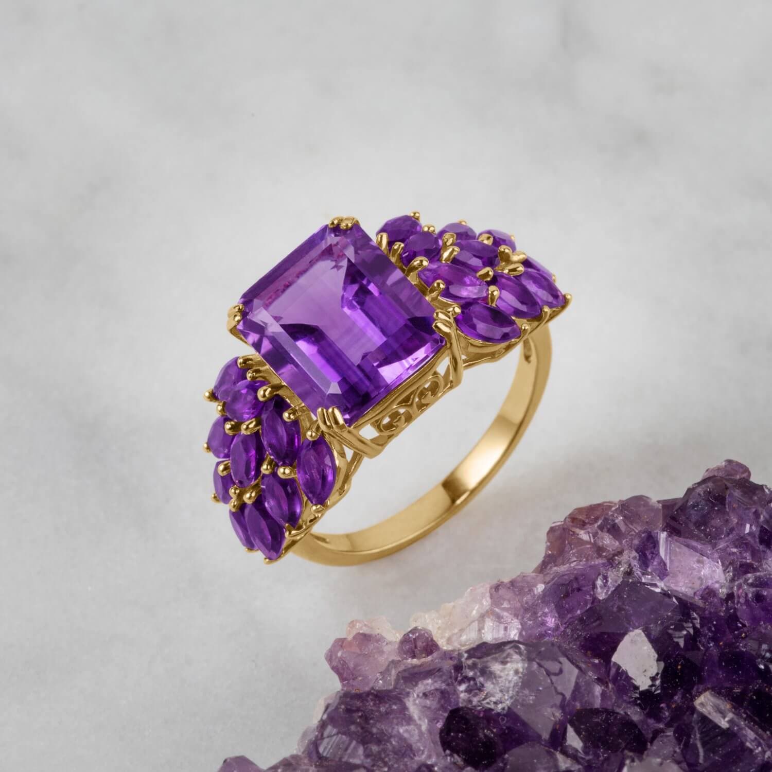 Daniel Steiger Carnival Amethyst Ring