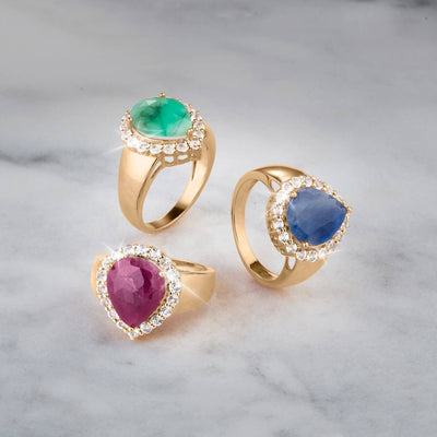 Daniel Steiger Precious Gems Pera Ruby Ring