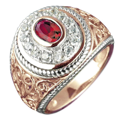 Daniel Steiger College League Red Stone Ring
