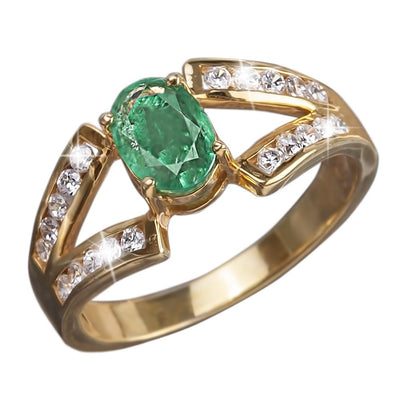 Daniel Steiger Emerald Orchard Ring