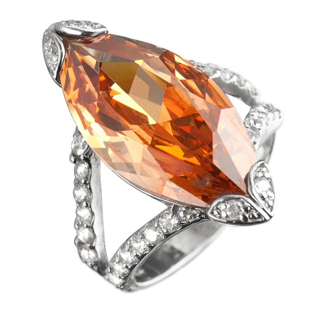 Daniel Steiger Marquise Champagne Ring