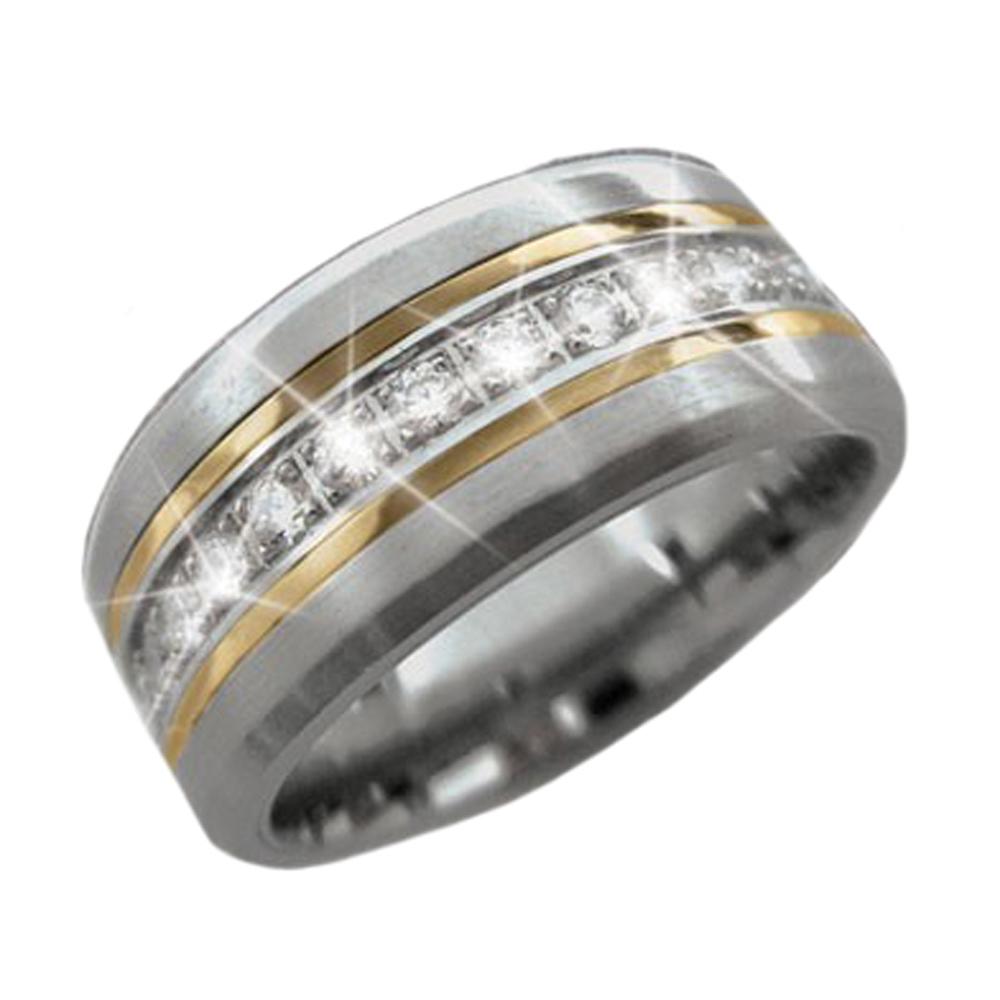 Daniel Steiger Men's Diamond Band Ring