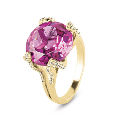 Daniel Steiger Pink Melody Ladies' Ring