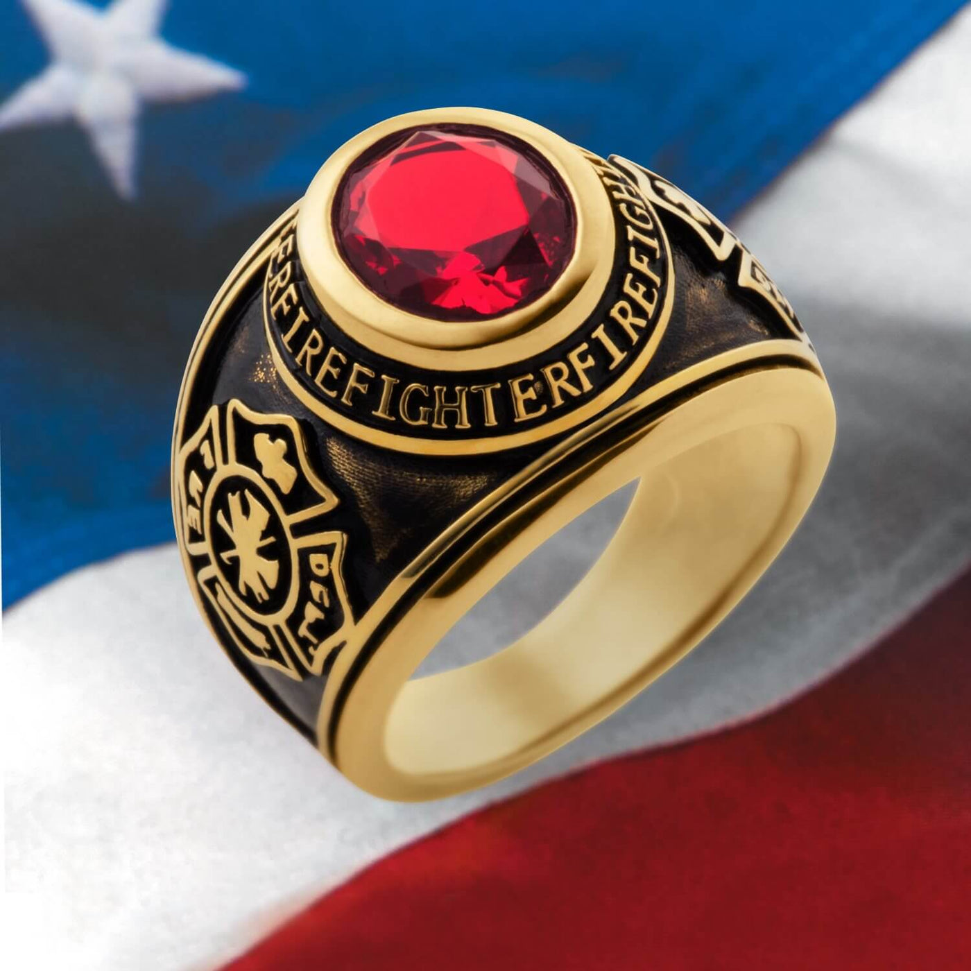 Daniel Steiger Firefighter Ring