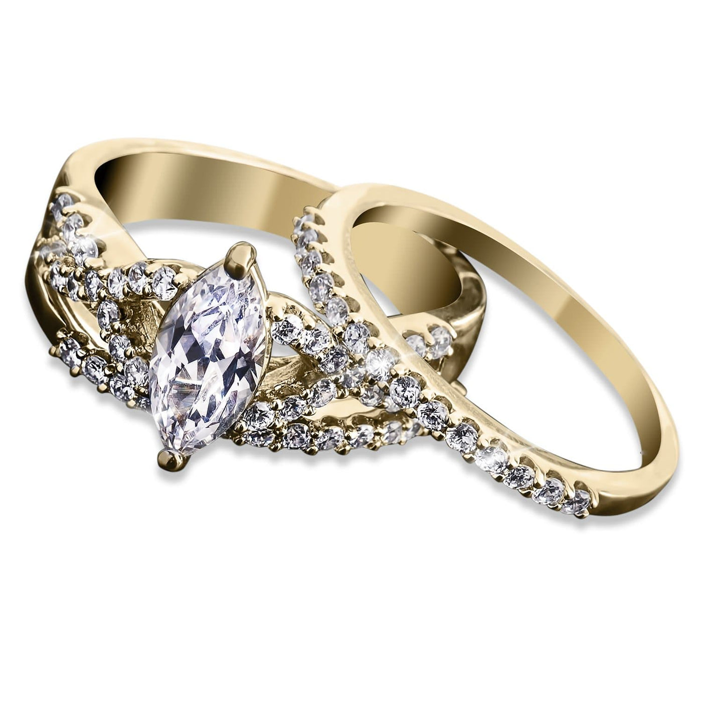 Daniel Steiger Fortuna Golden Bridal Ring