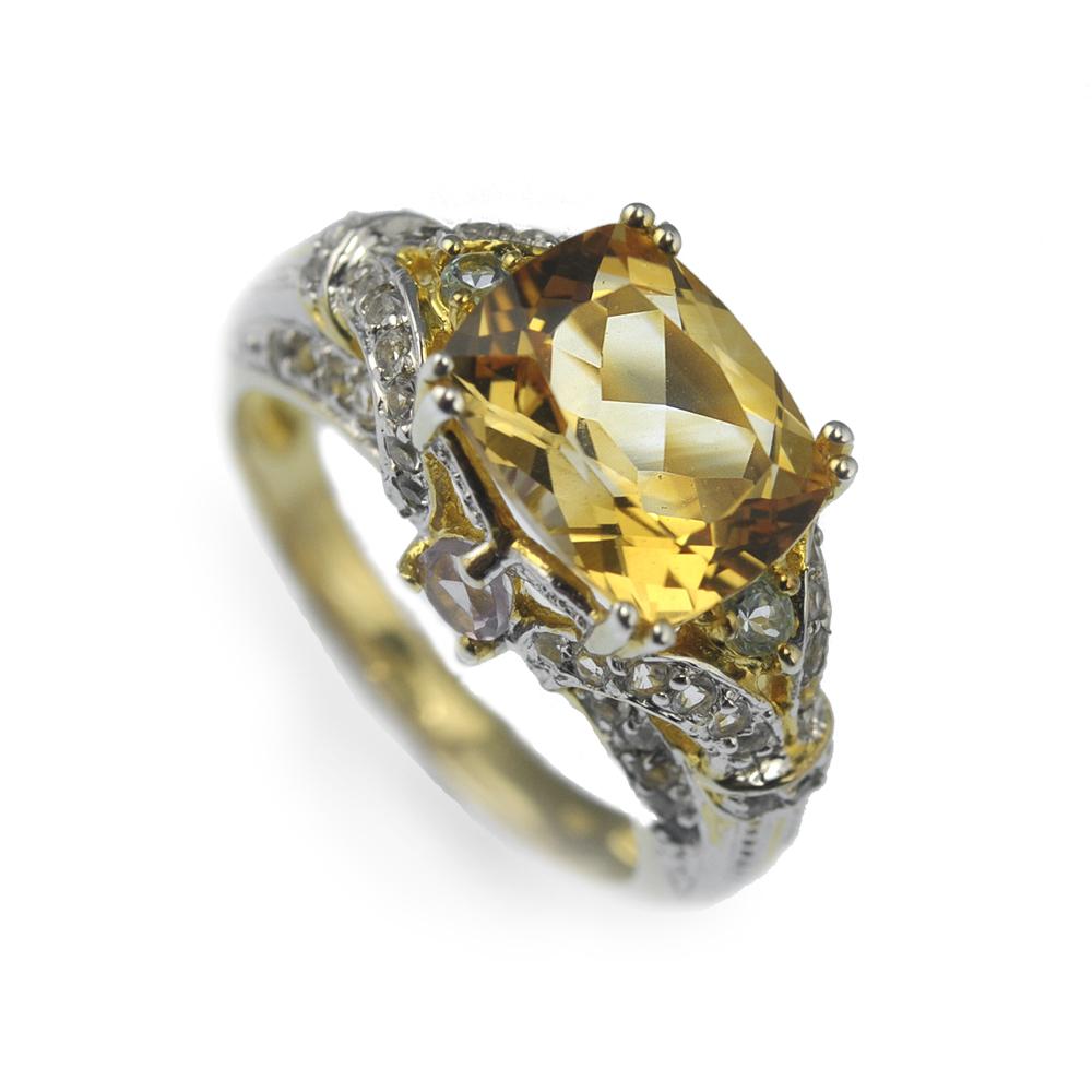 Daniel Steiger Antoinette Citrine Ring