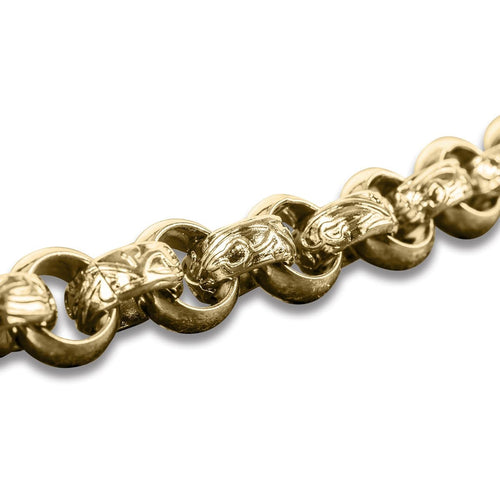 Daniel Steiger Maxus Golden Steel Bracelet